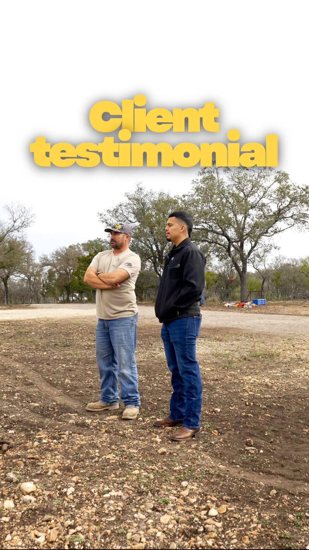 Texas Elite crew on the job — Instagram video