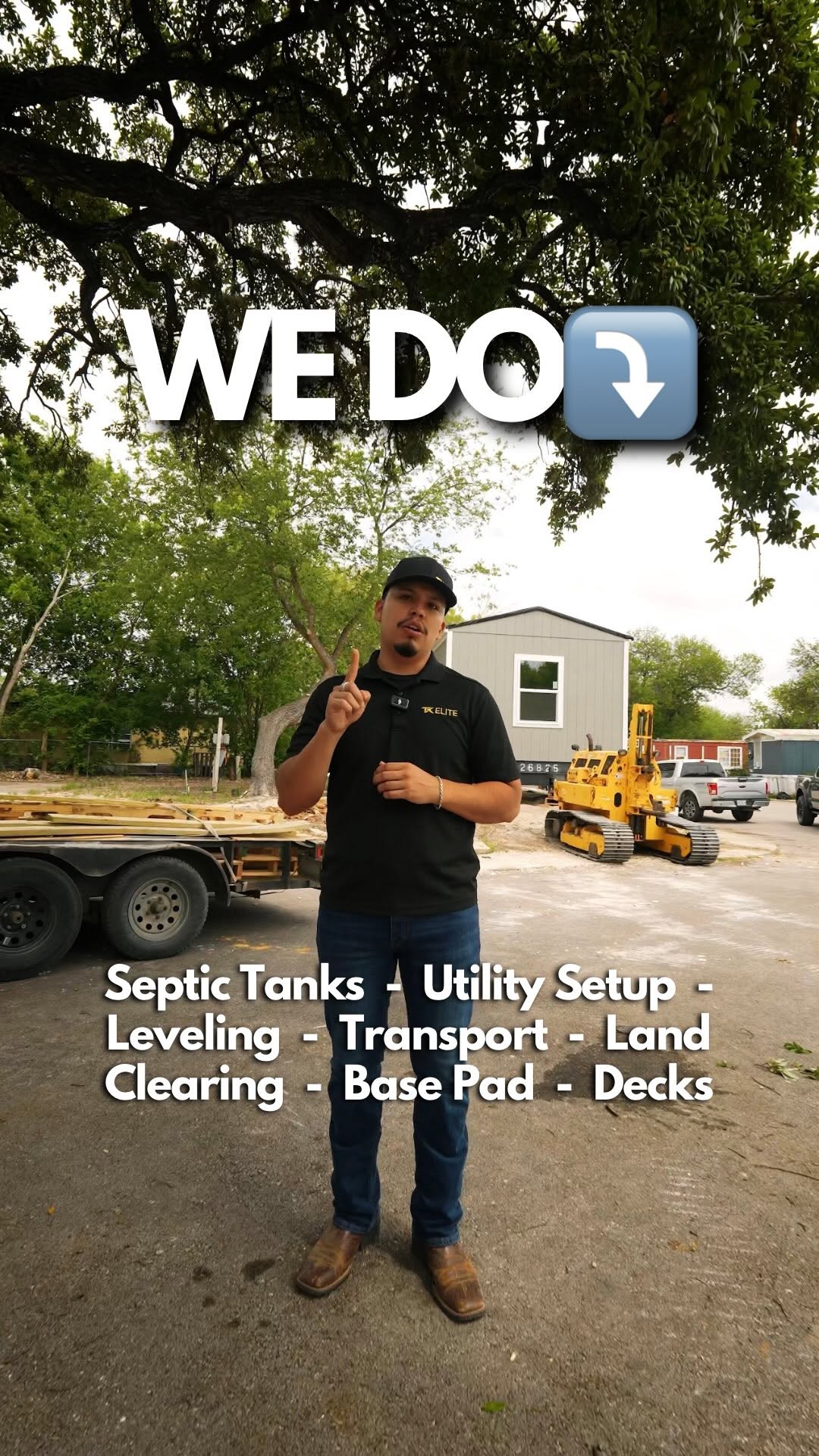 Texas Elite crew on the job — Instagram video